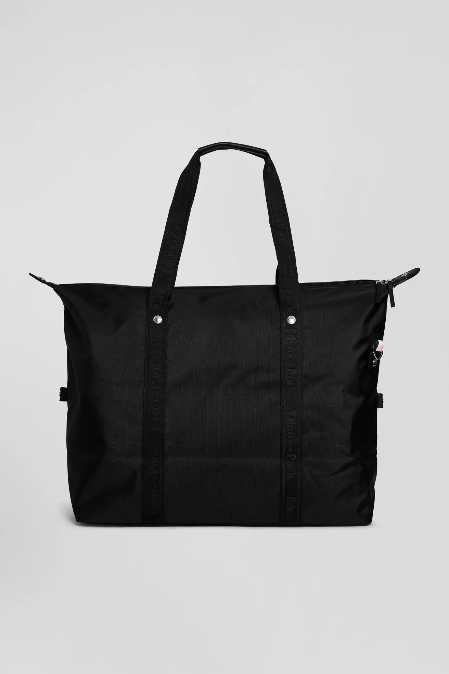 Black jacquard Eden Park travel bag