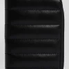 Black leather French-style wallet