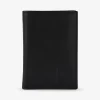 Black leather wallet