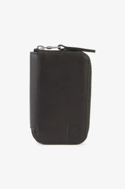Black leather wallet