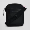 Black messenger bag