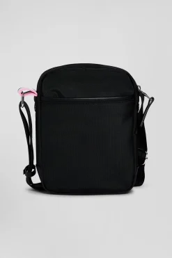 Black messenger bag