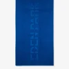 Blue beach towel
