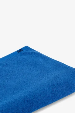 Blue beach towel