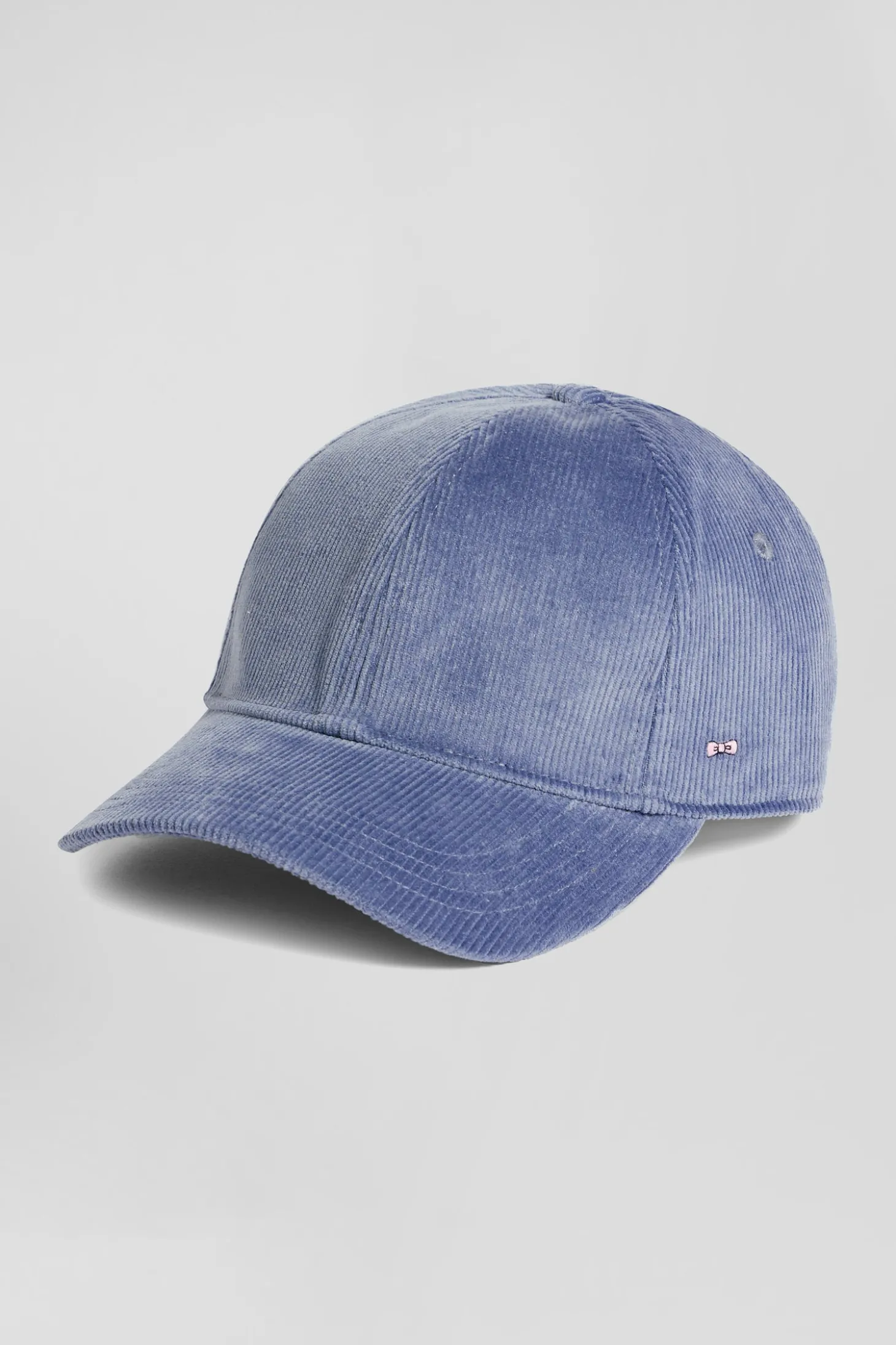 Blue corduroy cap