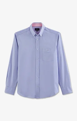 Blue cotton shirt