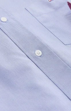 Blue cotton shirt