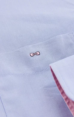 Blue cotton shirt