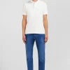 Blue jeans in stretch cotton