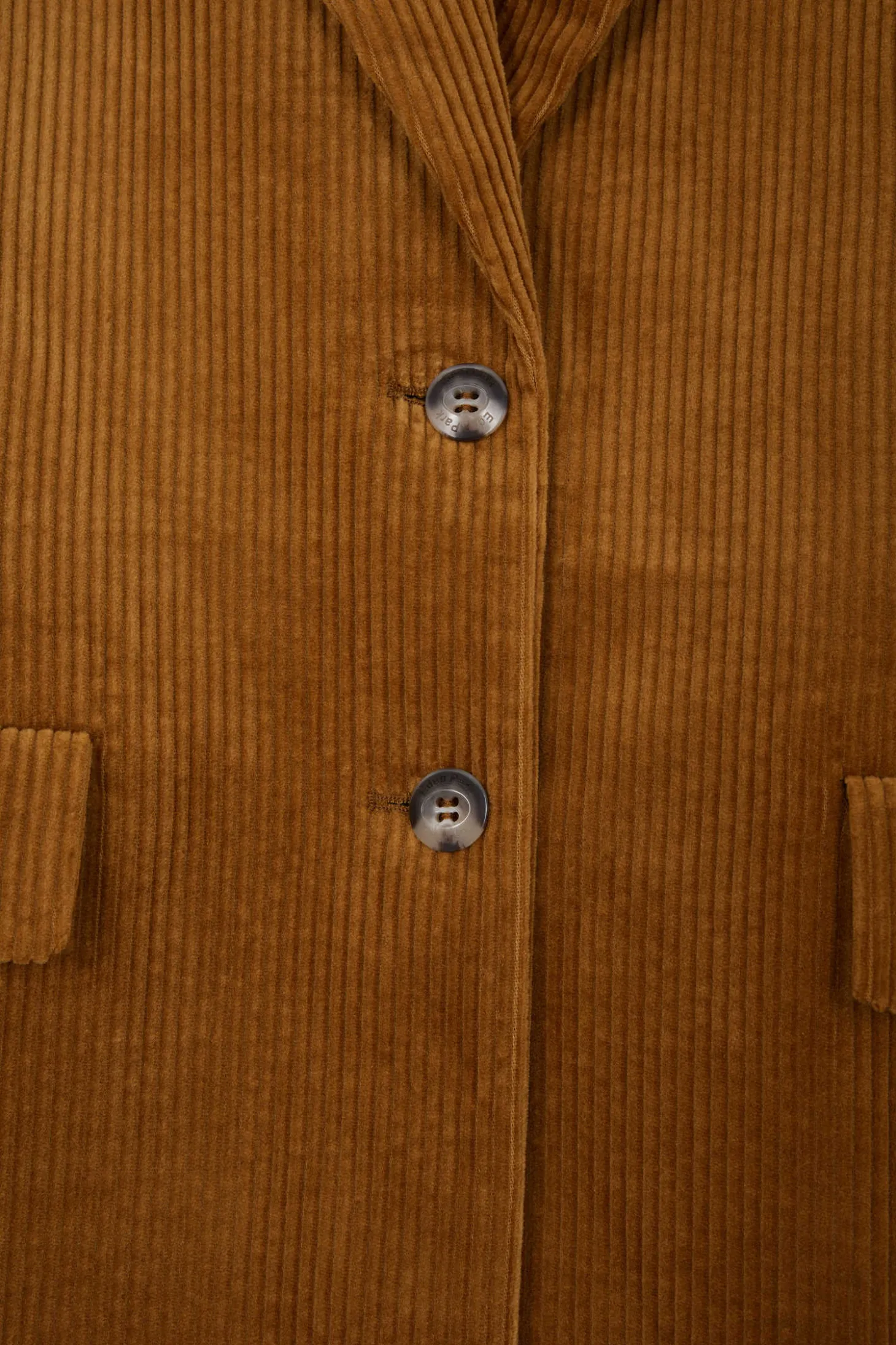 Camel corduroy blazer Modern fit