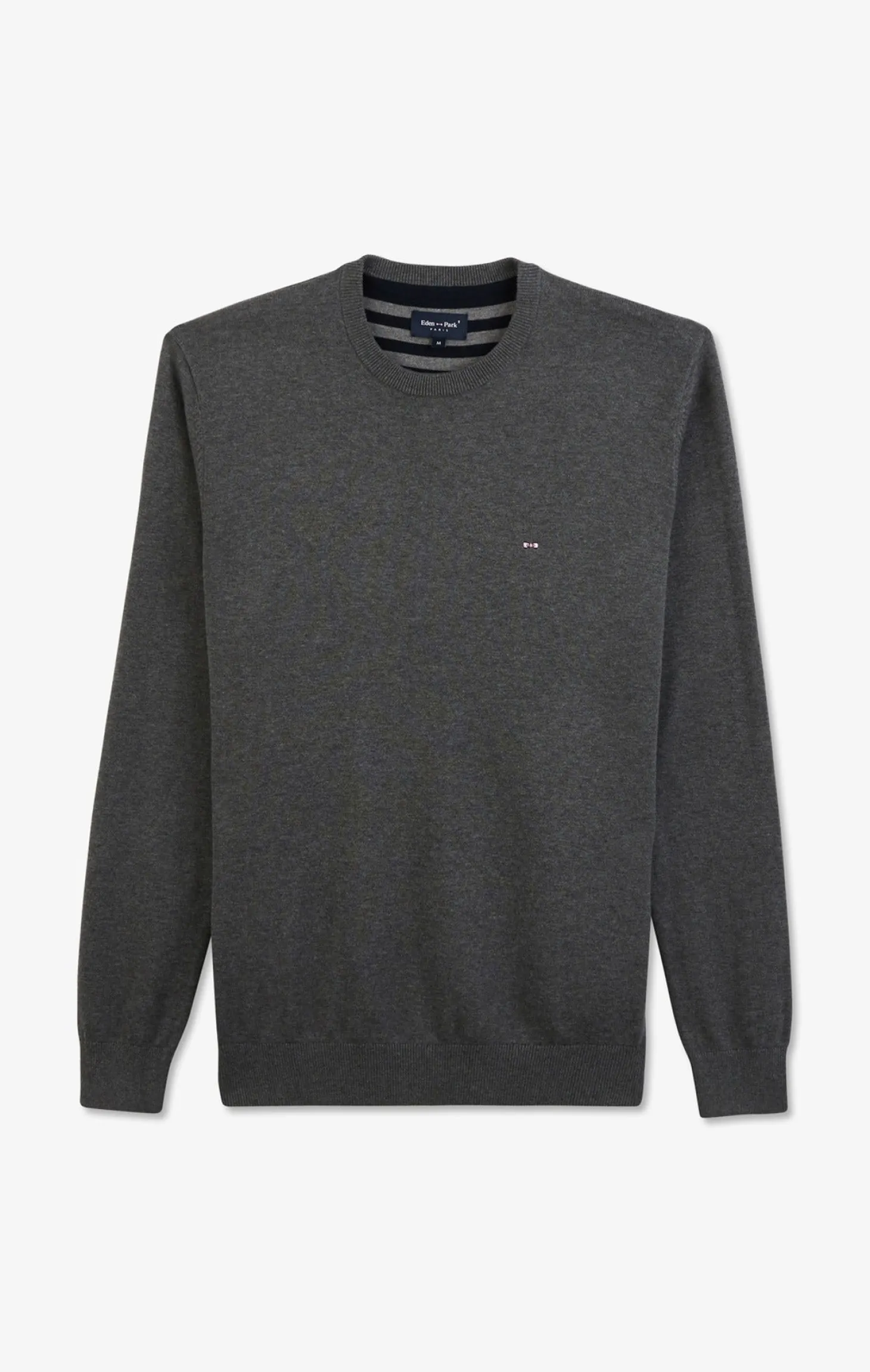 Crew grey cotton jumper