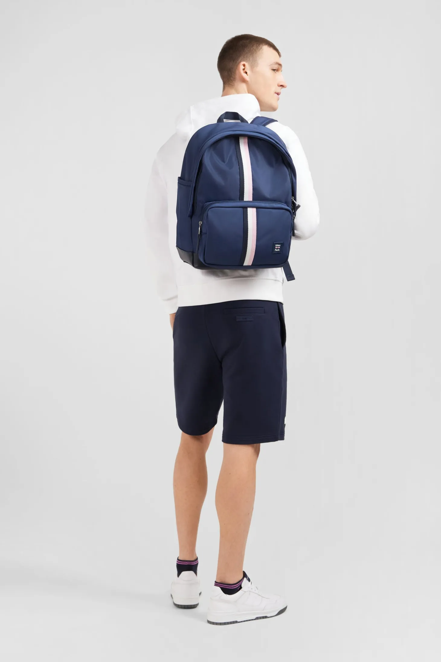 Dark blue backpack