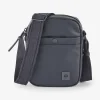 Dark blue leather bag