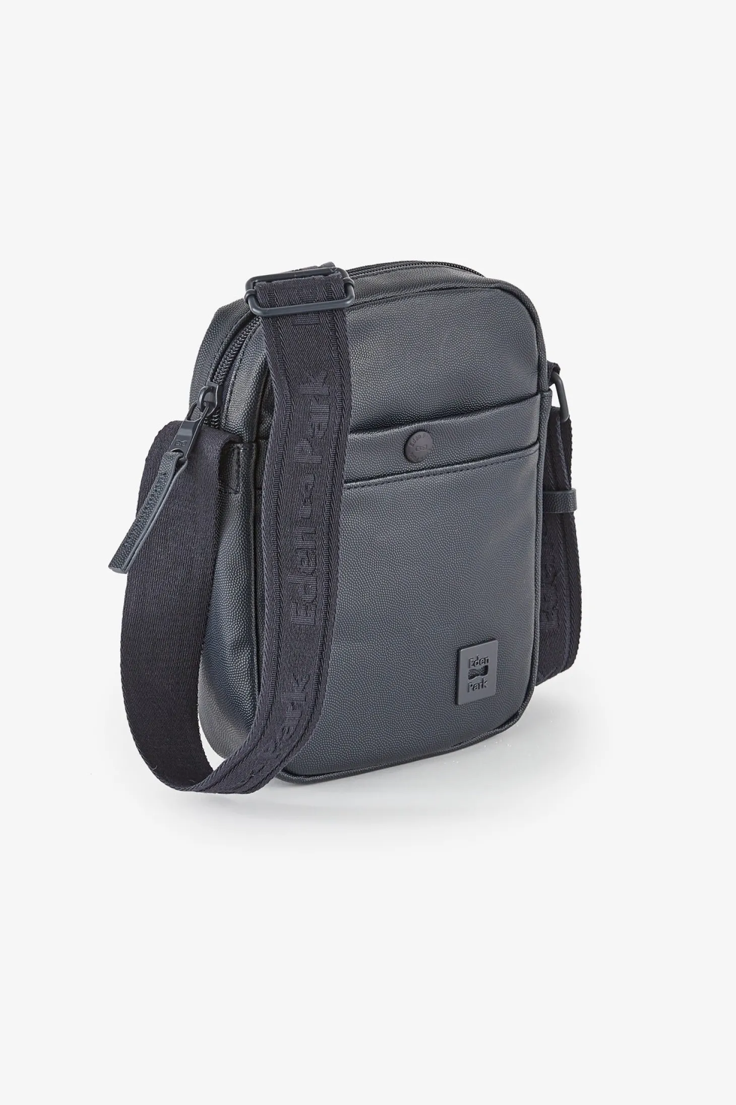 Dark blue leather bag