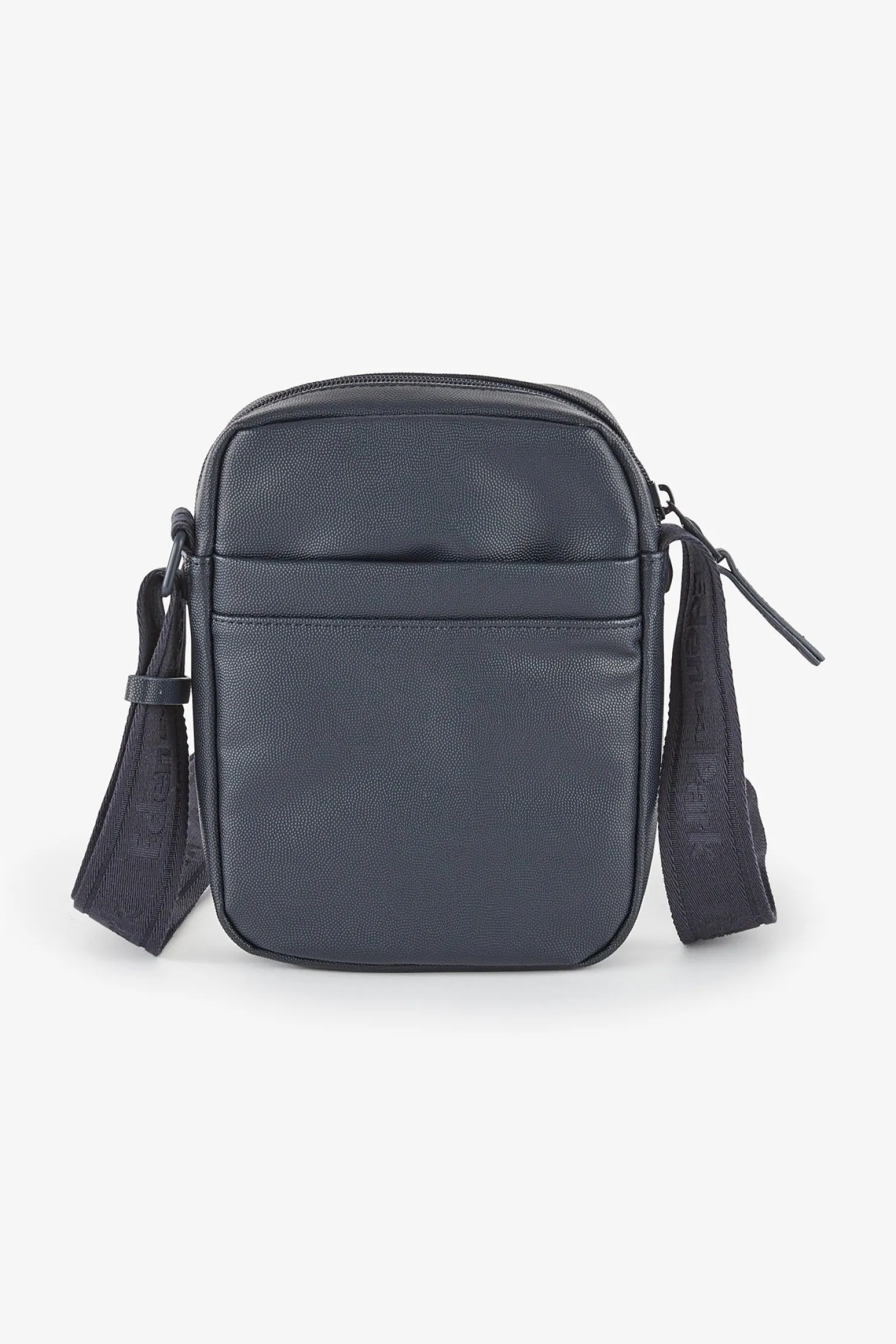 Dark blue leather bag