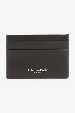 Dark blue rubber cardholder