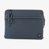 Dark blue rubber laptop sleeve