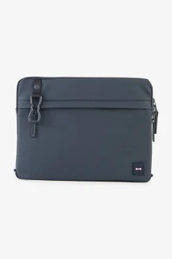 Dark blue rubber laptop sleeve