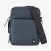 Dark blue rubber messenger bag