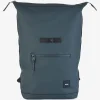 Dark blue rubber rucksack