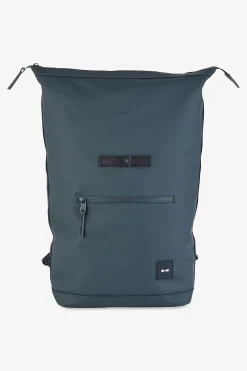 Dark blue rubber rucksack
