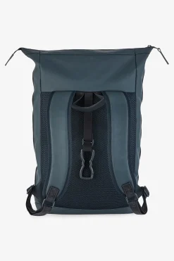 Dark blue rubber rucksack