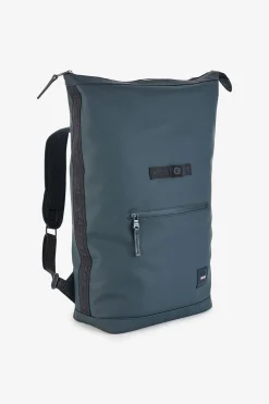 Dark blue rubber rucksack