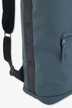 Dark blue rubber rucksack