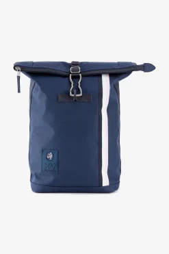 Dark blue rucksack with tricolour France XV band