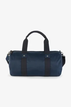 Dark blue sports duffle bag