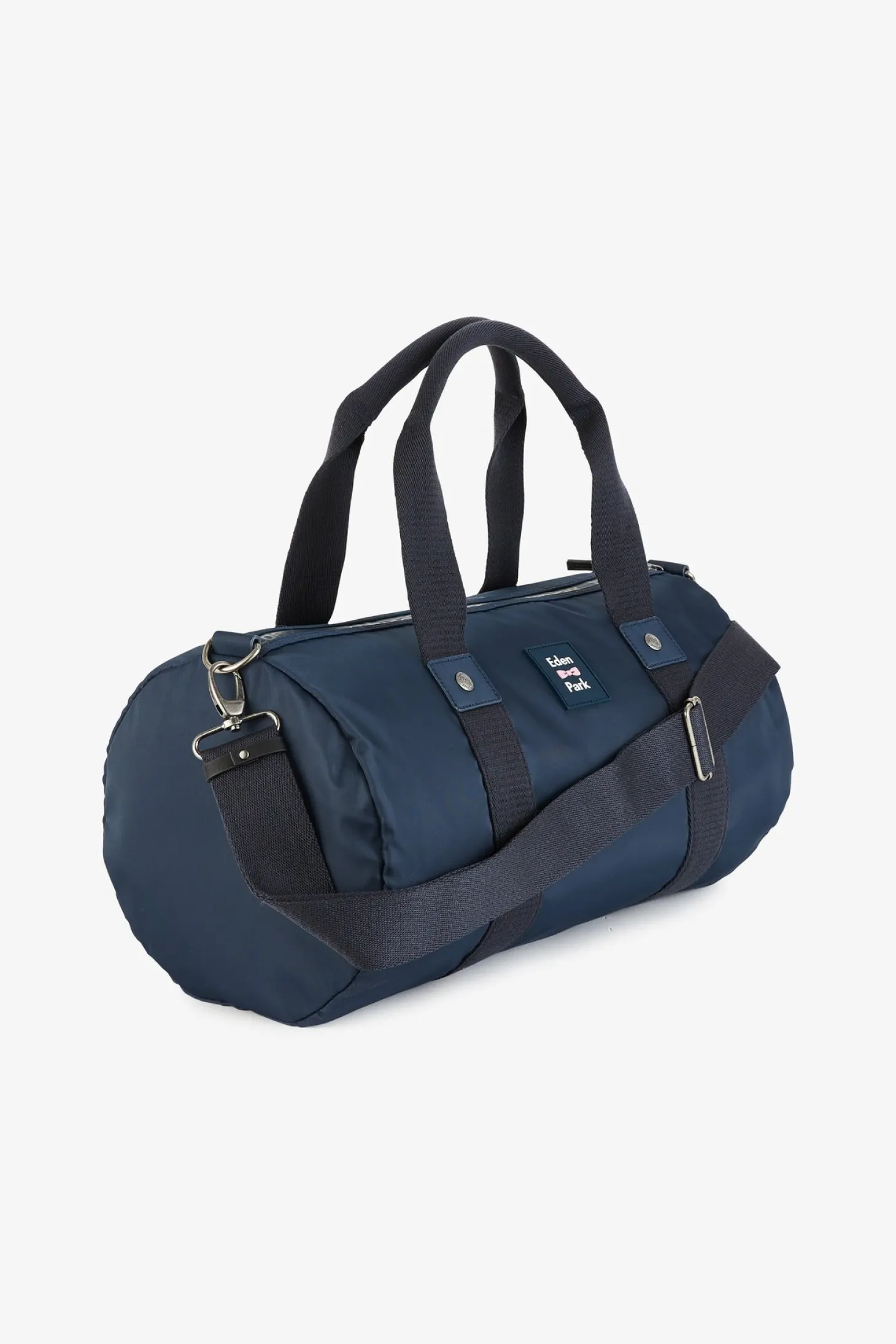 Dark blue sports duffle bag