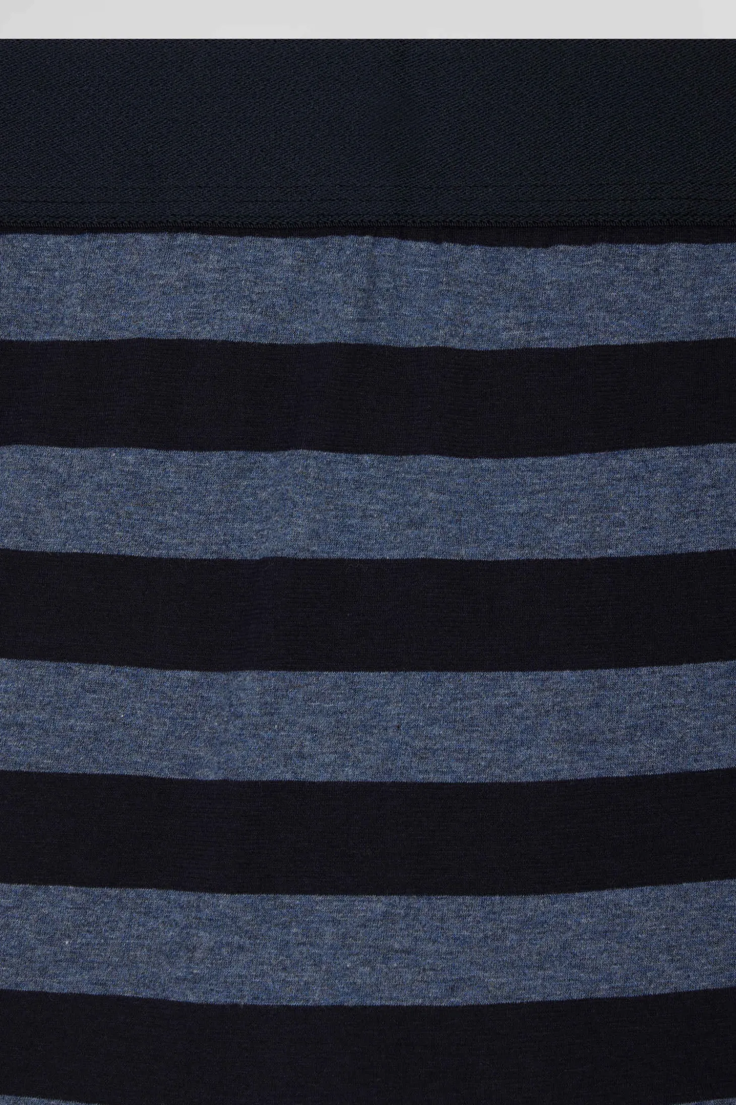 Dark blue striped stretch cotton boxers