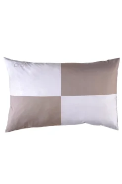 Duo of rectangular barbarian pillow case - grey