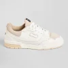 EP10 beige and white leather sneakers