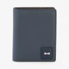 French navy rubber wallet