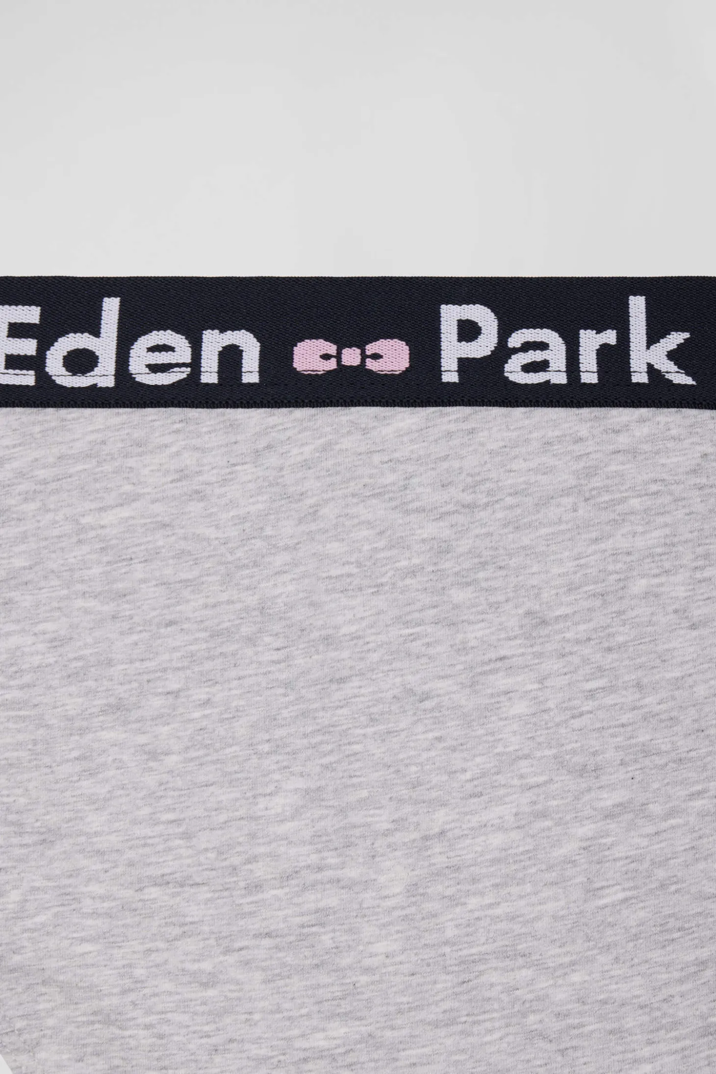 Grey stretch cotton brief