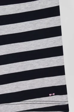 Grey striped stretch cotton boxers