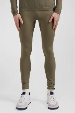 Khaki green stretch sports jogging bottoms