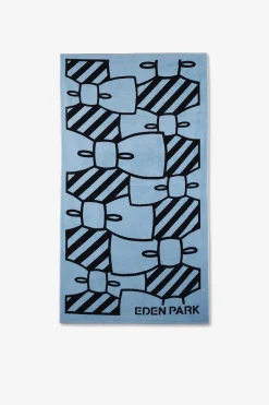 Light blue beach towel