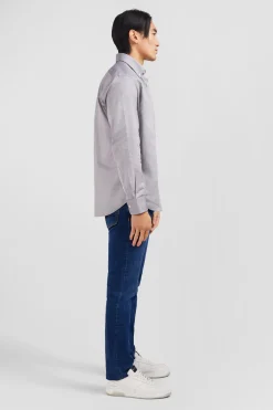 Light grey cotton shirt