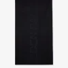 Navy blue beach towel