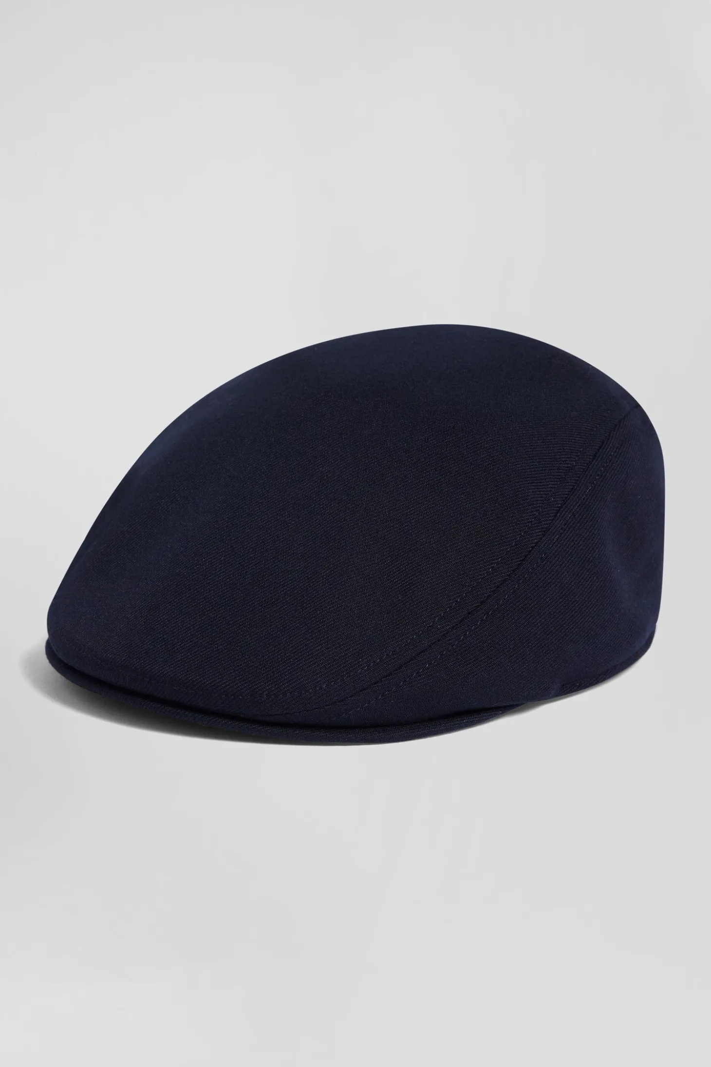 Navy blue beret cap