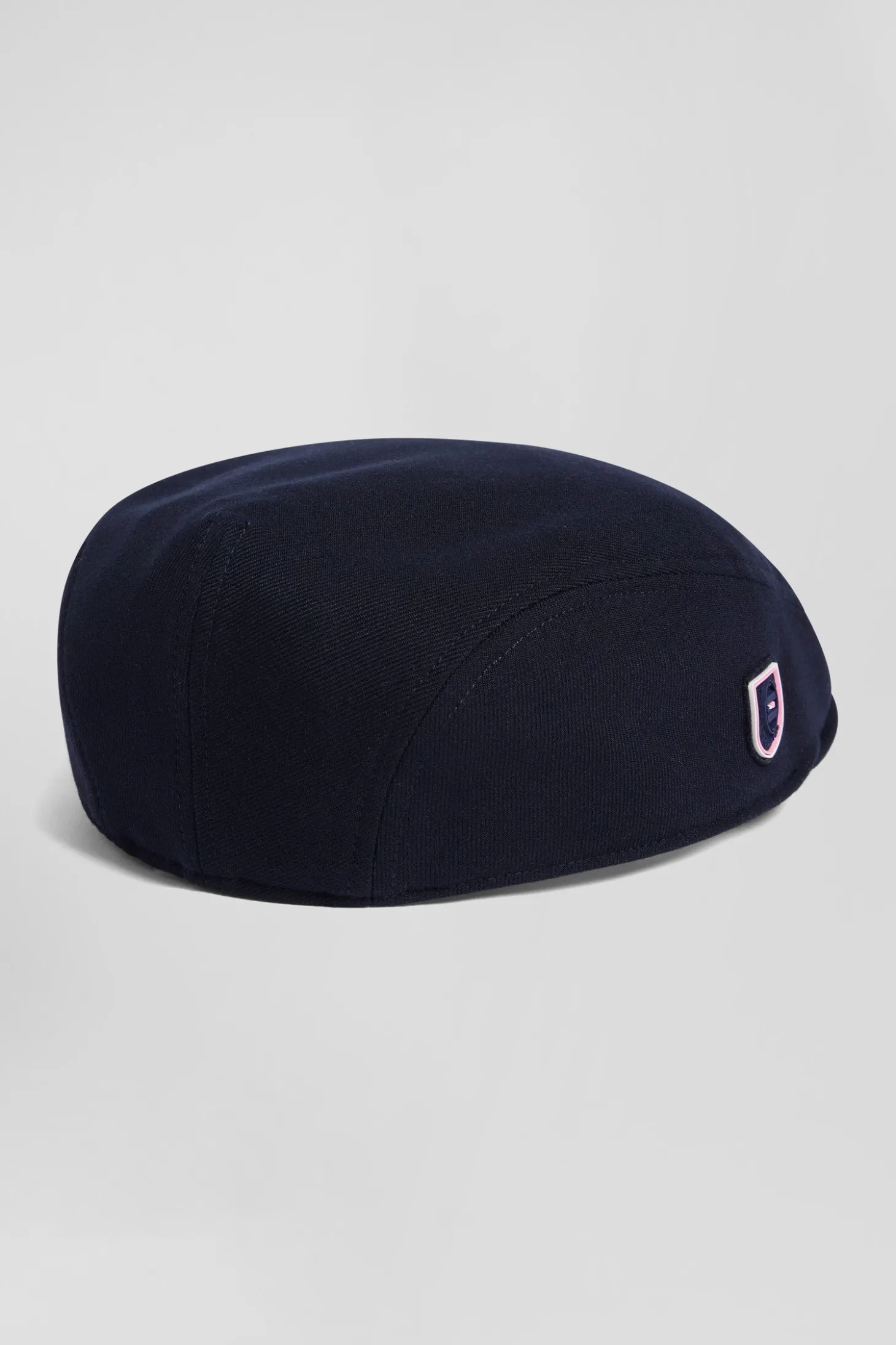 Navy blue beret cap