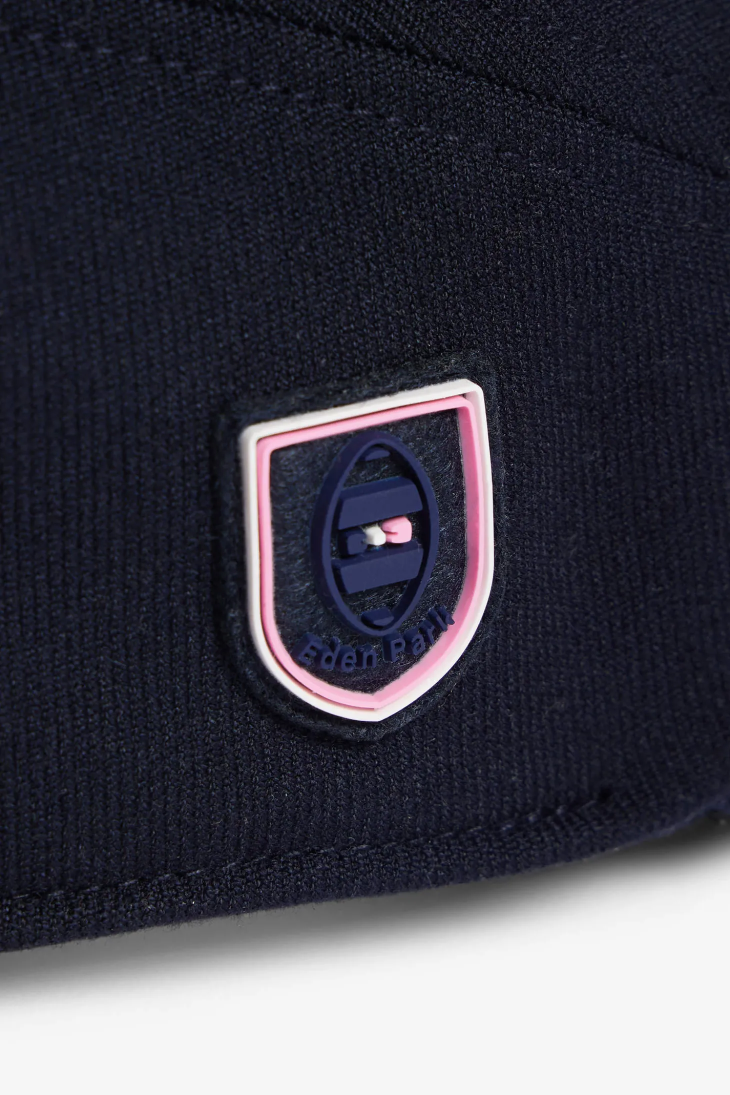 Navy blue beret cap
