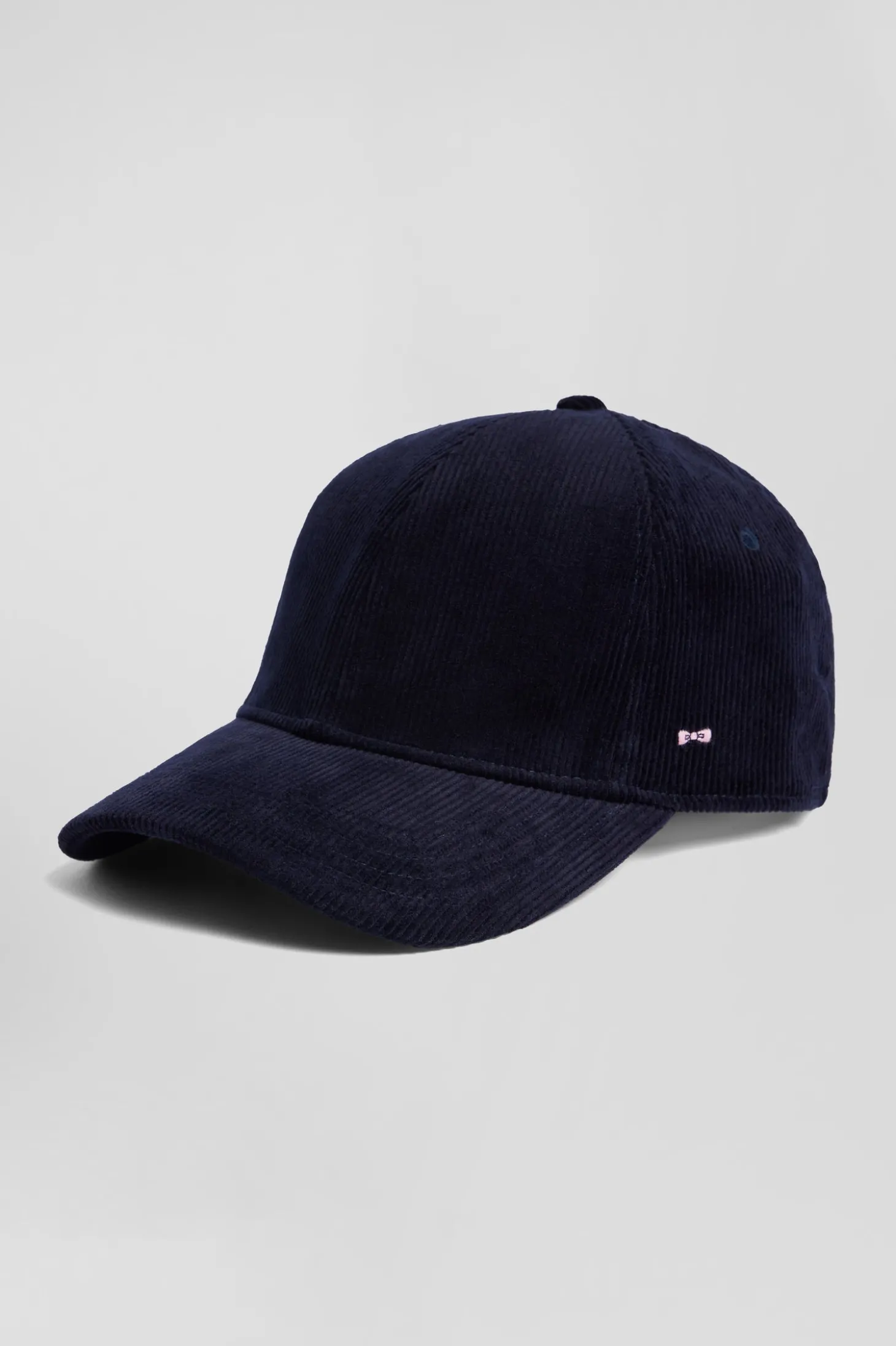 Navy blue corduroy cap