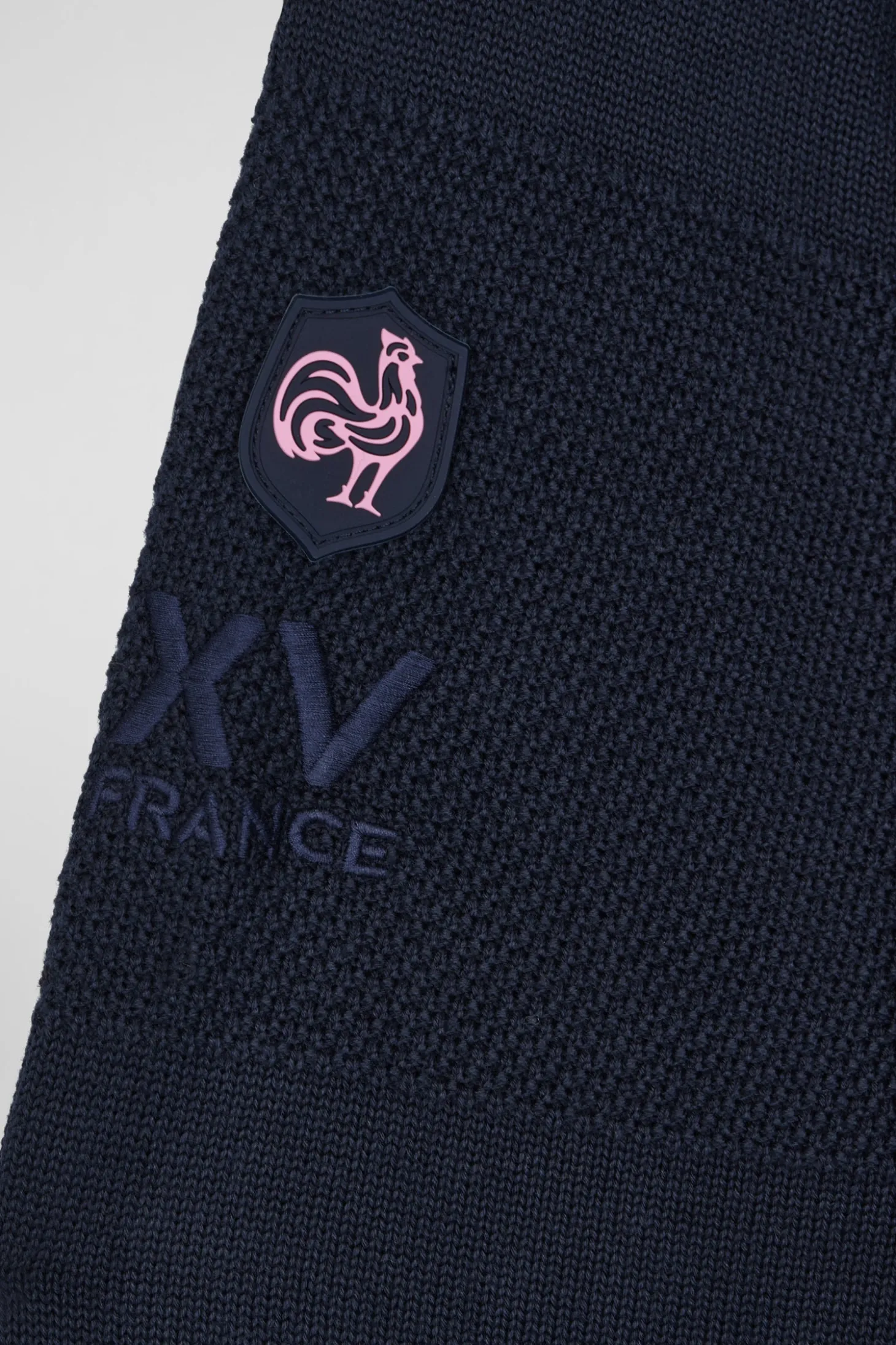 Navy blue cotton jersey-neck jumper XV de France Regular Cup