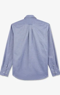 Navy blue cotton shirt