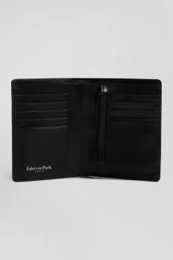 Navy blue French-style wallet