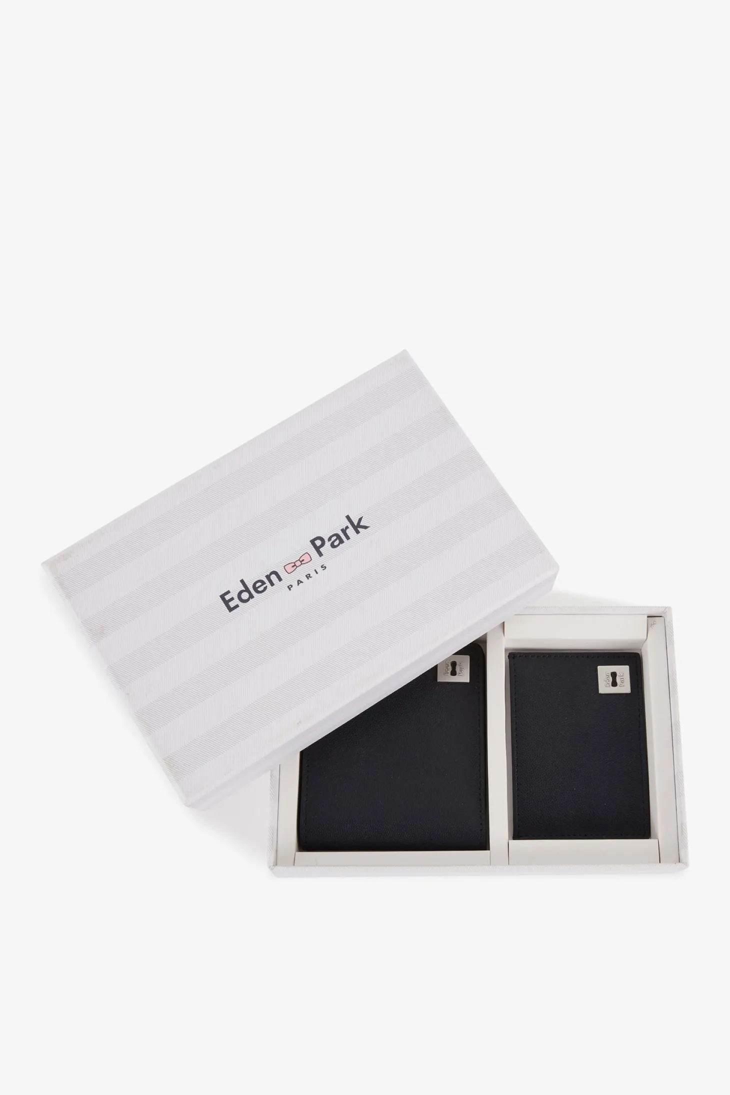 Navy blue Italian wallet and card holder