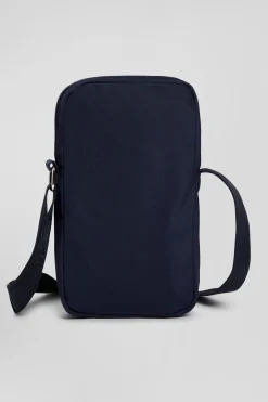 Navy blue mini messenger bag